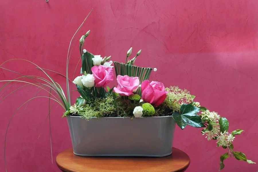 Composition florale de l'atelier Art floral